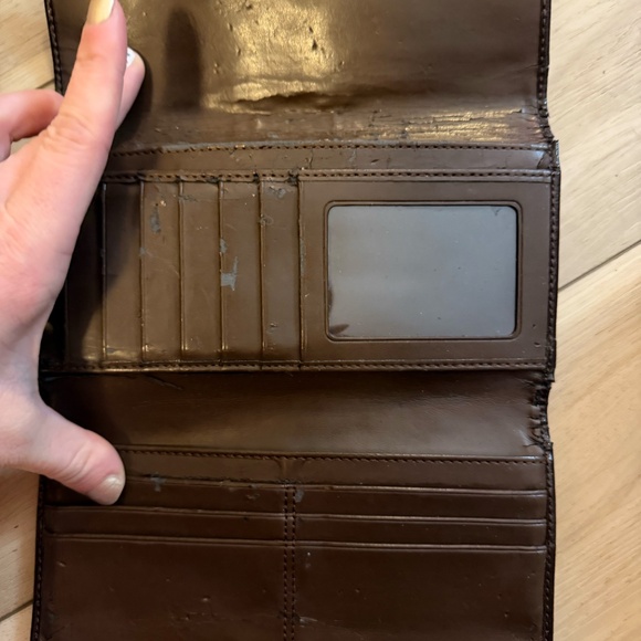 Coach Brown Signature Tote + Wallet (Used) – Priced to Sell - Picture 4 of 4